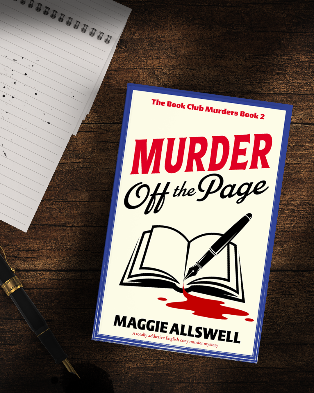 BLOG TOUR: Murder Off The Pages by Maggie Allswell